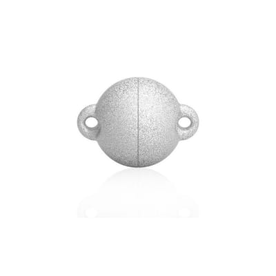 Luna-Pearls - 666.0606 - Sieradensluiting - Dames - 925er Zilver gerhodineerd - 6mm