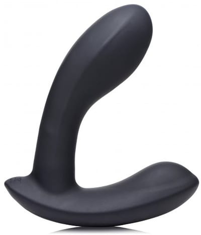 Zeus - E-Stim Pro Siliconen Electrosex Vibrerende Prostaat Buttplug Met Afstandsbediening