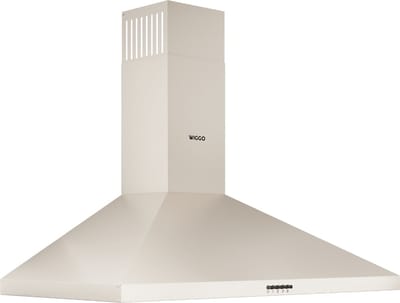 Wiggo WE-A930P(C) – Wandschouw Afzuigkap 90 cm – Crème – 680 m³/h – LED Verlichting – Energieklasse A – 5 jaar garantie