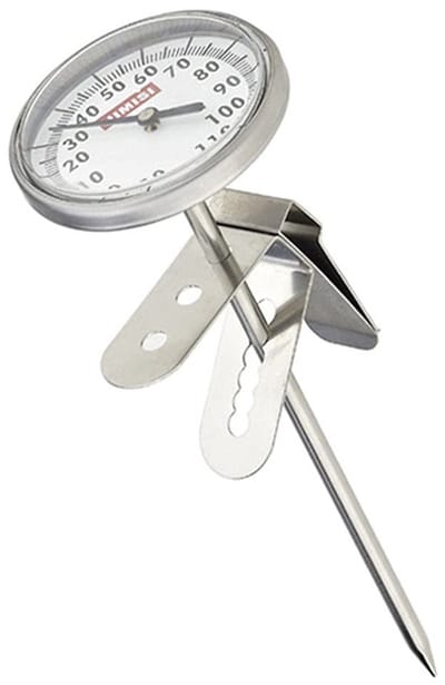 Store_9 - Melkthermometer - Koffiethermometer - Hoge nauwkeurigheid - Zilver - Voor koken - Ideaal voor koken en bakken