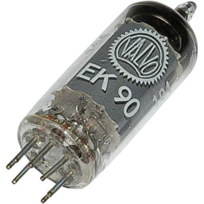 VALVO EK 90 = 6 BE 6 Elektronenbuis Heptode 100 V 2.8 mA Aantal polen: 7 Fitting: B7G 1 stuk(s)