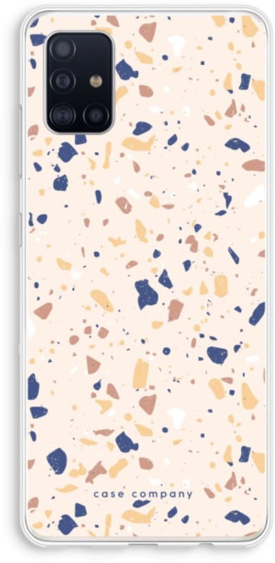 Case Company® - Hoesje geschikt voor Samsung Galaxy A51 4G hoesje - Terrazzo N°23 - Soft Cover Telefoonhoesje - Bescherming aan alle Kanten en Schermrand