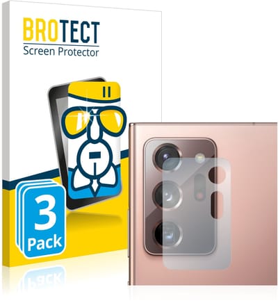 Screenprotector 3 Stuks voor Samsung Galaxy Note 20 Ultra 5G (ALLEEN Camera Lens) Beschermglas transparant