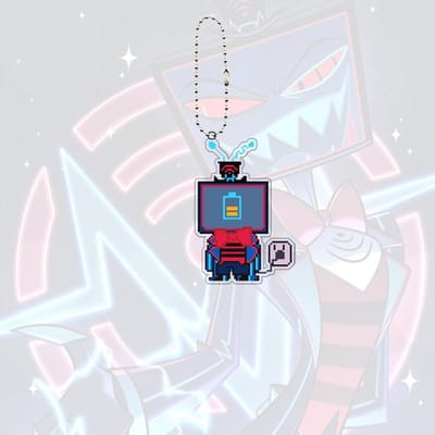 Vox Acryl Sleutelhanger Tas Kawaii Cartoon Hanger Kawaii Anime Sieraden Hanger Student Accessoires Sleutelhanger Vees Festival Cadeau 4-5cm white
