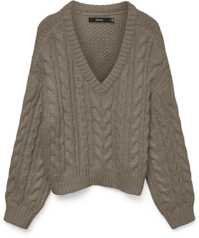 VERO MODA - VMDREAM LS DEEP V-NECK PULLOVER EXC - Dames - Gebreide truien
