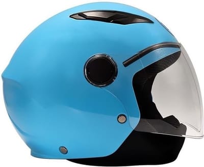 BHR 838 Kids – Kinderhelm Scooter – Veiligheid voor uw Kind – Scooterhelm voor Kinderen – Kinderhelm Motor - Blauw – Maat M