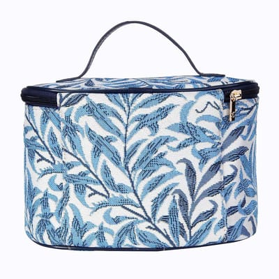 Signare - Toilettas - Gobelinstof - Willow Bough - Blauw - Wit - William Morris