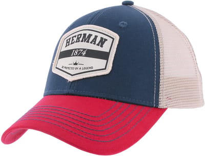 Herman Frontera trucker snapback marine/rouge