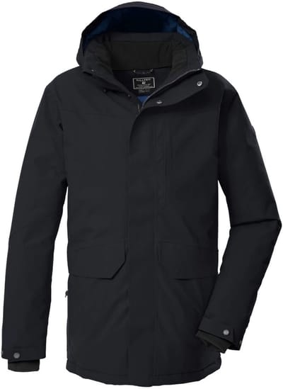 Killtec KOW 85 Parka Jas Heren Black Blue XXL