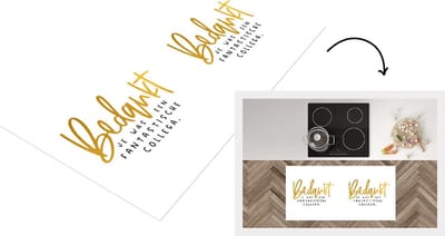 Keukenloper - Loper keuken - Afscheid collega - Bedankt - Quotes - 120x60 cm - Keukenloper vinyl