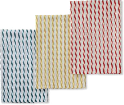 Set van 3 Absorberende Katoenen Keukendoeken met Ophanglus