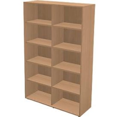 Schäfer Shop Genius Boekenkast TETRIS WALL, 5 HC, B 1000 x D 420 x H 1880 mm, beuken decor