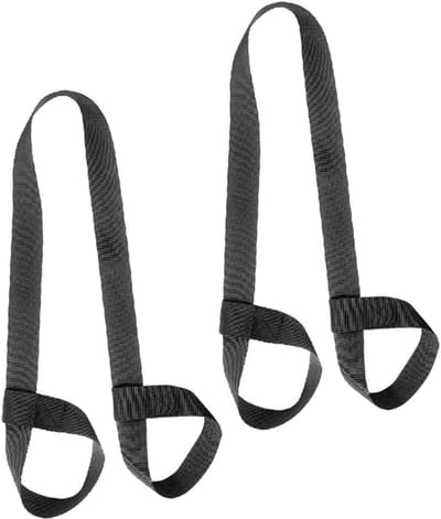 Yogamat Schouderbanden - Mat Dragerriemen - Sportuitrusting Dragen - Veelzijdig Ontwerp - 120 cm Lengte - Zwart