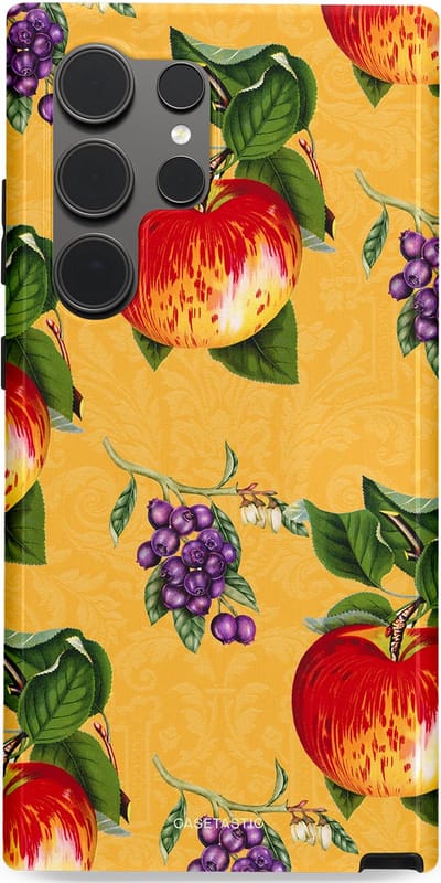 Casetastic Hoesje Geschikt voor Samsung S24 Ultra - Stijlvolle Beschermende Duo-layer Case - Picknick