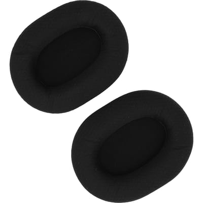2 stuks Hoofdtelefoon Oorkussens Professioneel Ademend Mesh Hoge Dichtheid Geluidsisolatie Memory Foam Oor black