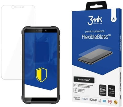 3MK FlexibleGlass - Telefoniescreenprotector - Oukitel WP5 - Hybride Szkło - 0,2 mm