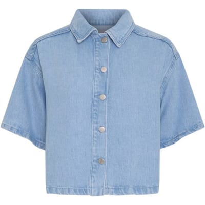 regular fit overhemdblouse van puur lyocell model 'Saphina'