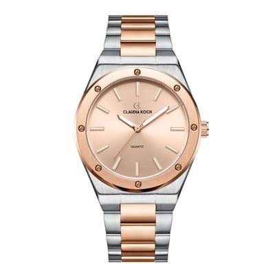 CK Prestige – Two-Tone Rosegold Champagne - ClaudaKoch Watches CK 4322