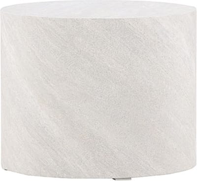 York salontafel Ø50 cm grijs.
