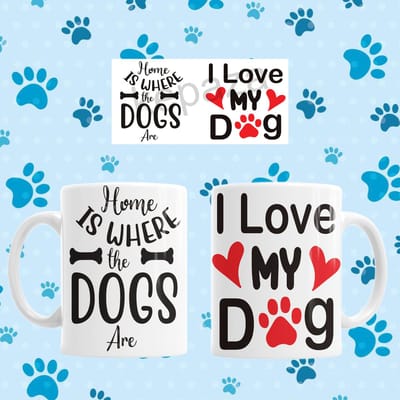 Mok Home is where the dogs are (I Love my dog/s)