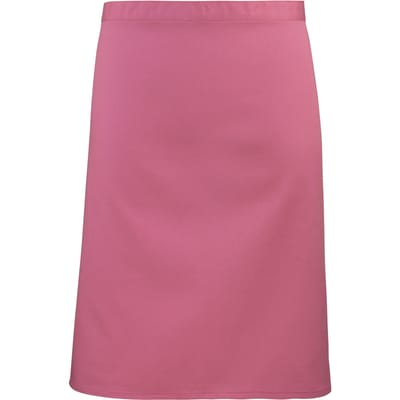 Premier Dames/Dames Mid-Length Apron (Pakket van 2) (Fuchsia)