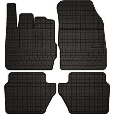 Wielganizator SolidPRO - Automatten Ford Fiesta MK7 - Zwart - Aanpasbaar - Versterkt pedaalgebied