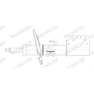 Schokdemper MONROE ORIGINAL (Gas Technology) MONROE G8712