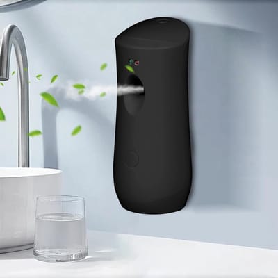 SnelShoppen - 300 ml Automatische Luchtverfrisser Sproeidispenser - Geurdispenser voor Thuis, Badkamer, Hotel, Kantoor - Automatische Kamerspray met T