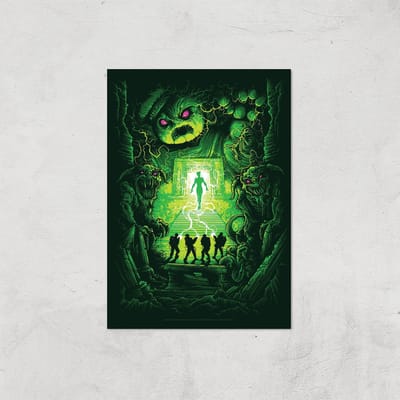 Ghostbusters Dan Mumford Giclee Art Print - A4 - Print Only