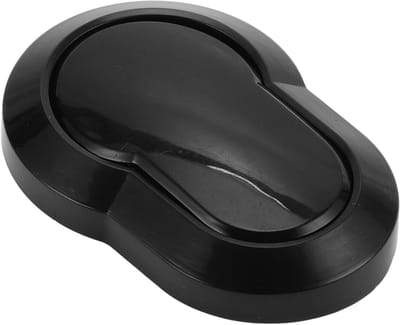 Dailygoods - 1 stuks universele auto-opberghaak voor elke auto, SUV, bestelwagen, vrachtwagen, autostickerhaak van duurzaam ABS, zwart, 5,3 x 3,6 cm