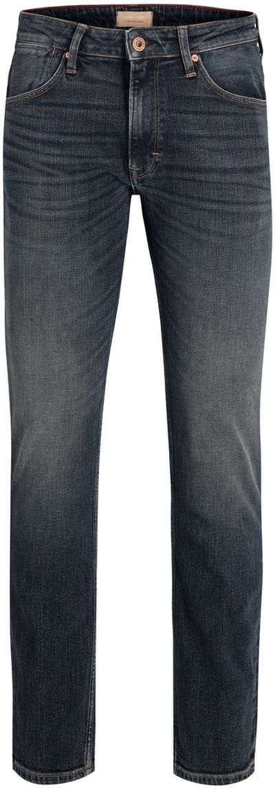 Jack & Jones Heren Jeans Broeken JJICLARK JJORIGINAL regular/straight Fit Blauw 32W / 30L Volwassenen
