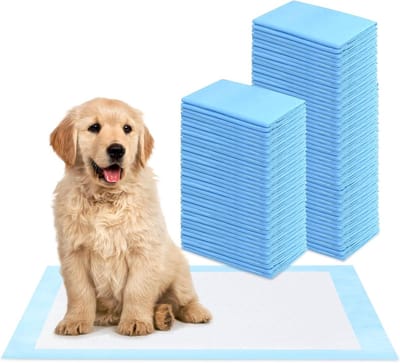 Allecto Plus - Puppy Trainingspads 50 stuks met Lekvrij en Absorberend Design voor Honden - Roze 60 x 60 cm