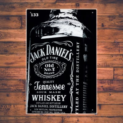 Wandbordje Jack Daniel's