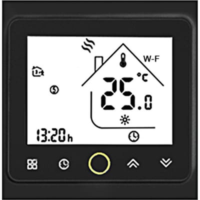 Wi-Fi Slimme Thermostaat Temperatuurregelaar APP-bediening 5A Compatibel met Alexa / Google Home WiFi-T