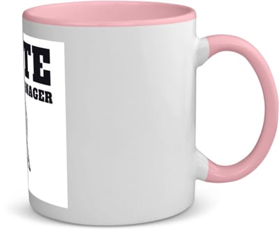 Akyol - beste accountmanager koffiemok - theemok - roze - Beste accountmanager - collega - welkom - afscheid - 350 ML inhoud