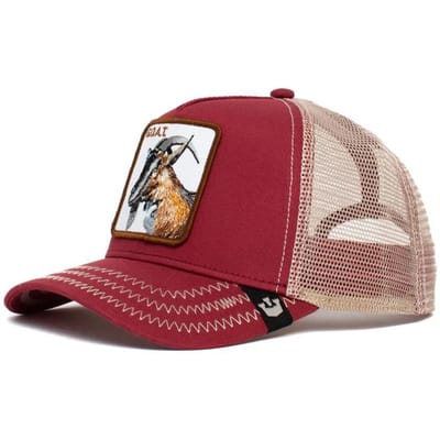 Mode Dieren Borduren Baseball Caps Mannen Vrouwen Snapback Hiphop Hoed Zomer Ademend Mesh Zon Gorras Unisex Streetwear Bone brown