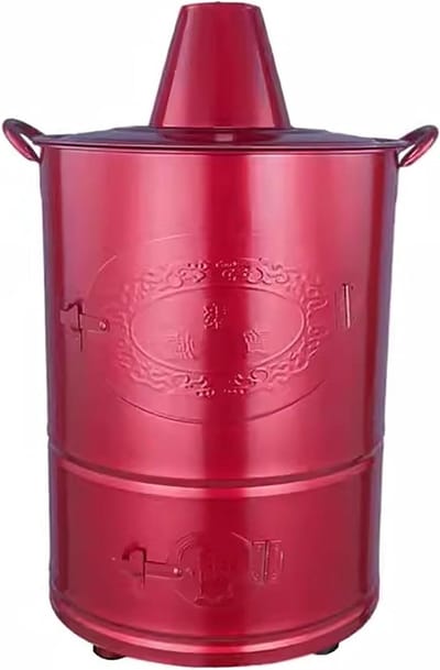 Tuinverbrandingsoven - Brandvat Afvalton - Tuinafval Verbranden - Roestvrij Staal - 3 kg - Zilver