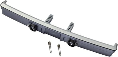 Bumper Mount D-Rings - Voertuig Accessoires - RC Auto Onderdelen - Aluminium 6061T6 - 1 Set - Grijs Zilver