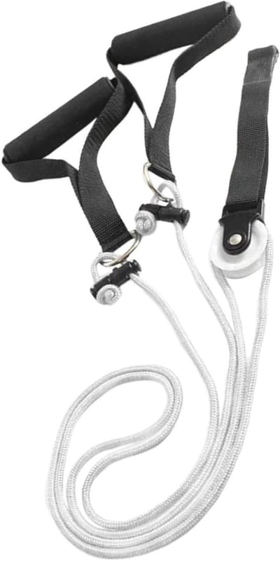 Schouderkatrol Systeem - Armspier Trainer - Thuisfitness Workout - Geen Montage Nodig - 2 Meter Lengte - Nylon