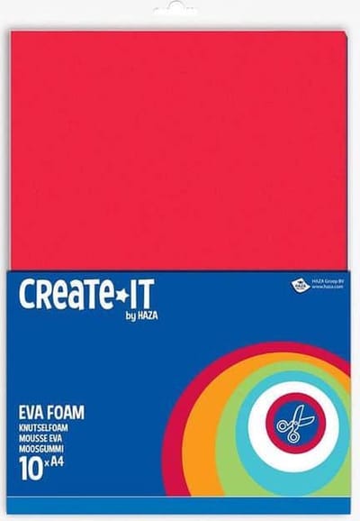 Knutsel Foam Papier Vellen A4 10 stuks
