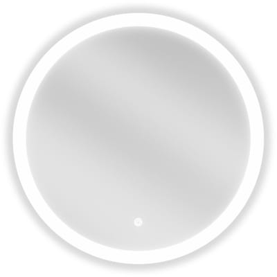 Mexen Oro verlichte ronde badkamer spiegel, 60 , LED 6000K, anti-condens - 9824-060-060-611-00