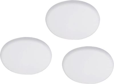 KOPP plafondplaat  voor centraaldozen rond Ø 125mm | WIT | multipack 3 stuks