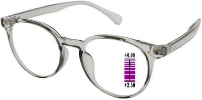 Leesbril Vista Bonita Panto Progressief-Kadushi silver-+2.50