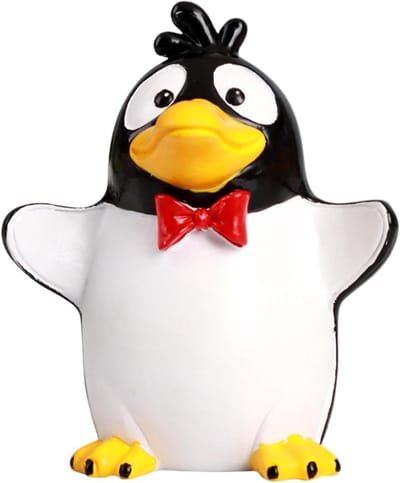 Brillenhouder - Bureauornament Sieradenorganisator - Bureau Decoratie - Schattig Pinguïnontwerp - 12.5x10x7.2cm - Veelkleurig