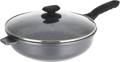 Gietaluminium Stoofpan 28 cm met Antiaanbaklaag en Stoomdeksel