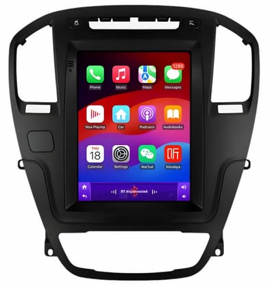 Geschikt voor Opel Insignia - bruin| 9.7 inch Android 15.0 CarPlay autoradio | Draadloos CarPlay & Android Auto | 2GB RAM + 32GB | Externe microfoon & Achteruitrijcamera (AHD) | Bluetooth & WiFi | NAVIBOP NB-1553 | Bouwjaar 2009 t/m 2013