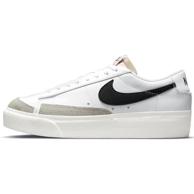 Nike Blazer Low Platform Wit Zwart Dames Sneakers Zeil Team-Oranje DJ0292-101 42 white