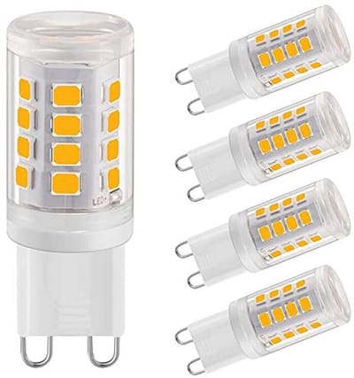 G9 LED-lampen 2W Warm Wit 2700K - Equivalent van 28W Halogeen - Niet Dimbaar - 5 Stuks