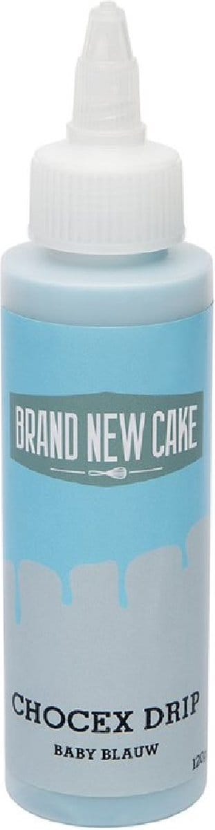 BrandNewCake® Chocex Drip Baby Blauw 120gr - Cake Drip - Taartdecoratie - Taartversiering