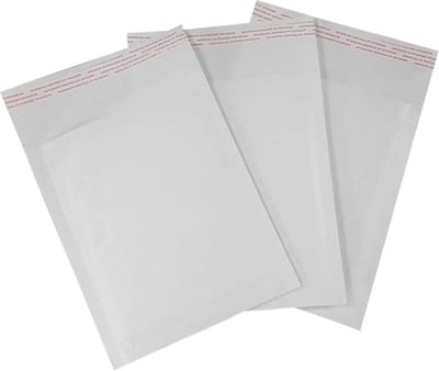 Bubble gewatteerde envelop - wit - 90 x 145 mm (pak van 600)